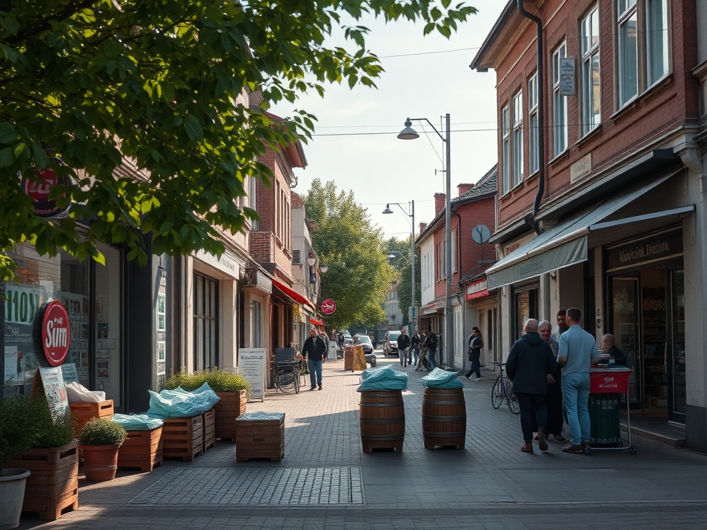 Mapa Kujaw i Pomorza z zaznaczonymi obszarami inwestycji Funduszy Europejskich w Chełmży